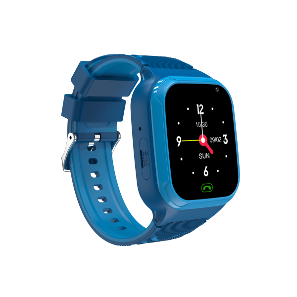 ZAZU Fun Smart Watch 4G/GPS Εντοπισμού Παιδιού & Βιντεοκλήση Μπλέ