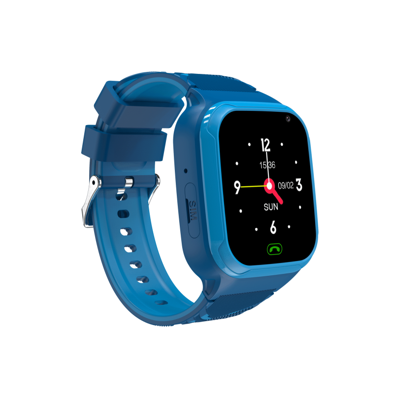 ZAZU Fun Smart Watch 4G/GPS Εντοπισμού Παιδιού & Βιντεοκλήση Μπλέ