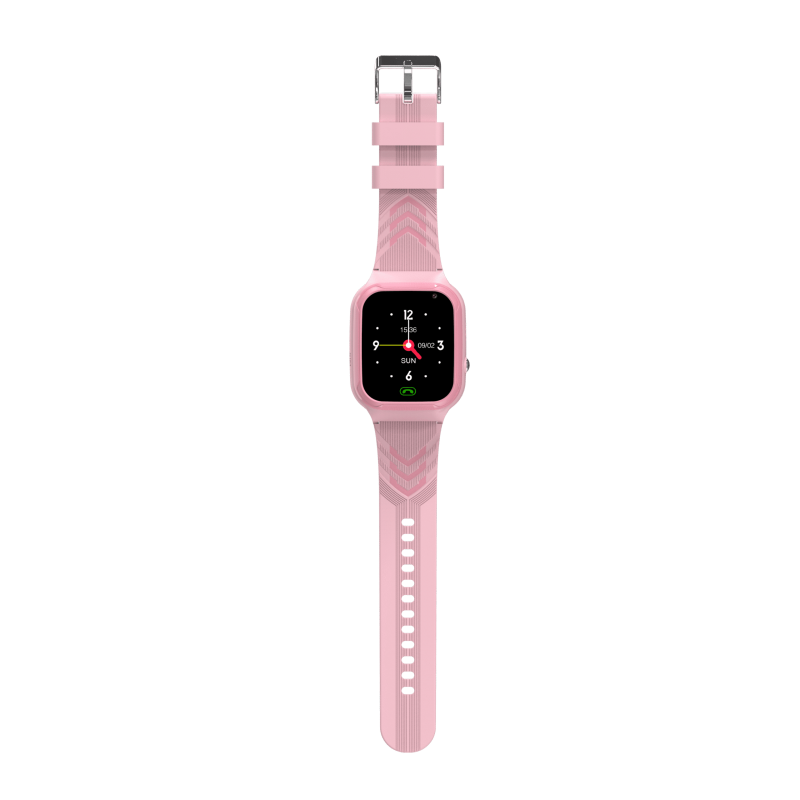 ZAZU Fun Smart Watch 4G/GPS Εντοπισμού Παιδιού & Βιντεοκλήση Ρόζ