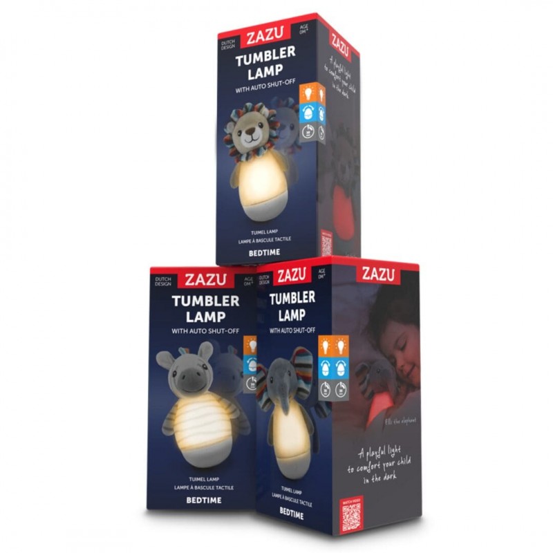 ZAZU Zack the Zebra Κινούμενο Φωτάκι Νυκτός για Παιδιά Επαναφορτιζόμενο