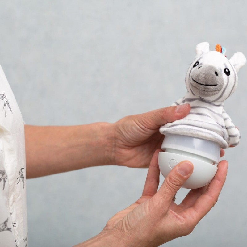 ZAZU Zack the Zebra Κινούμενο Φωτάκι Νυκτός για Παιδιά Επαναφορτιζόμενο