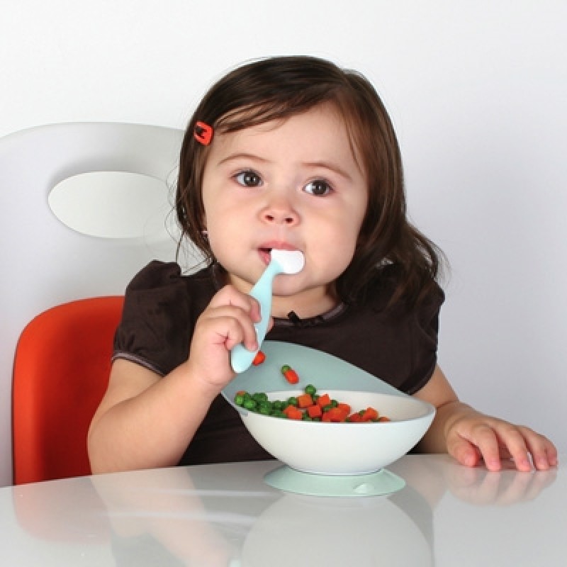 Boon Catch bowl παιδικό μπωλ με φεντούζα και προεξοχή Mint