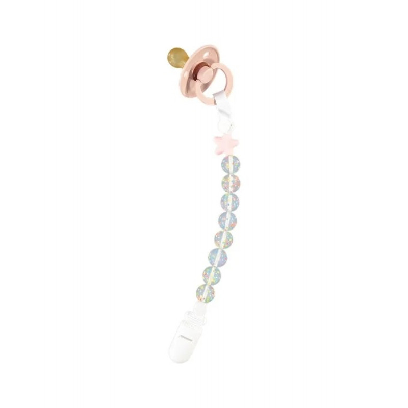 Nibbling Αλυσίδα Πιπίλας Pluto Candy Pink
