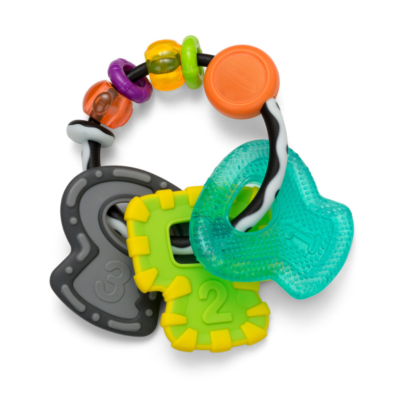 Infantino Slide & Chew Teether Keys Κουδουνίστρα με Μασητικά Κλειδιά