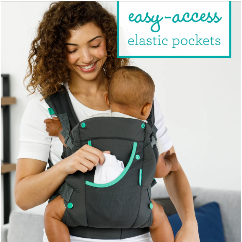 Infantino Carry On Active Multi-Pocket Carrier Εργονομικός Μάρσιπος 4 Θέσεων