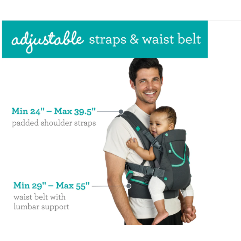 Infantino Carry On Active Multi-Pocket Carrier Εργονομικός Μάρσιπος 4 Θέσεων
