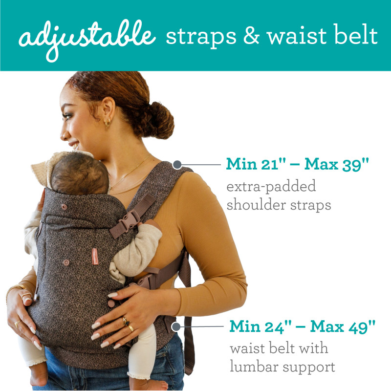 Infantino Flip 4-in-1 Convertible Carrier Leopard Μάρσιπος 4 Θέσεων