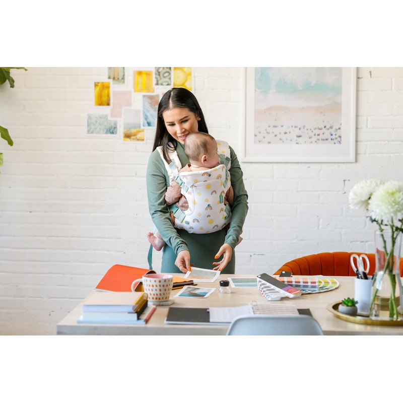 Infantino Flip 4-in-1 Convertible Carrier Rainbow Μάρσιπος 4 Θέσεων