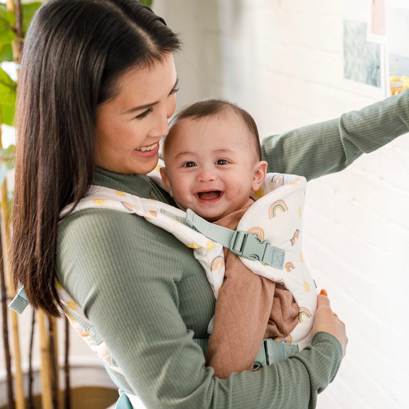 Infantino Flip 4-in-1 Convertible Carrier Rainbow Μάρσιπος 4 Θέσεων