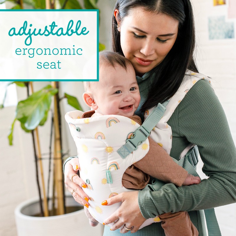 Infantino Flip 4-in-1 Convertible Carrier Rainbow Μάρσιπος 4 Θέσεων