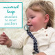 Infantino PaciGrip Silicone Skater Κλιπ Πιπίλας με Μασητικό