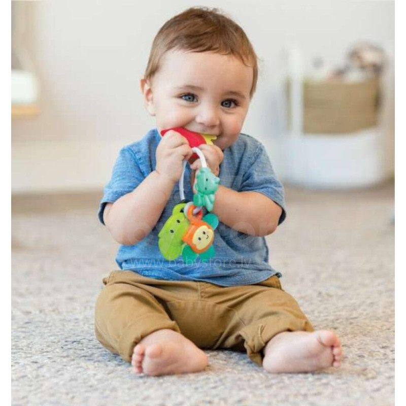 Infantino Safari Teething Pals Μασητικά Οδοντοφυΐας