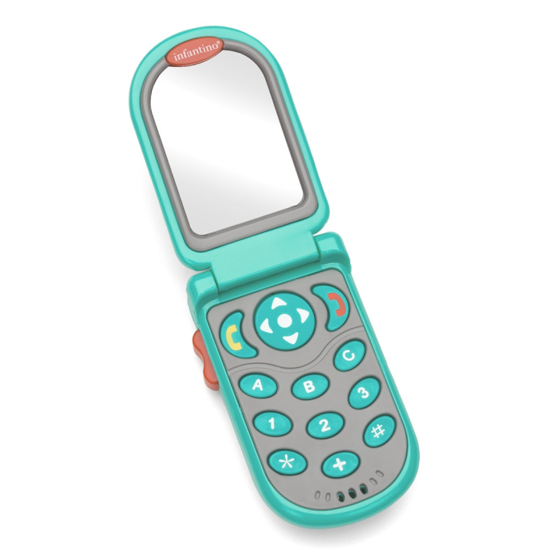 Infantino Flip & Peek Fun Phone Μουσικό Τηλέφωνο Teal