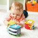 Infantino Discover & Play Soft Blocks Μαλακοί Κύβοι Δραστηριοτήτων 4τμχ