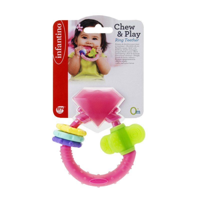 Infantino Chew & Play Μασητικό Οδοντοφυΐας