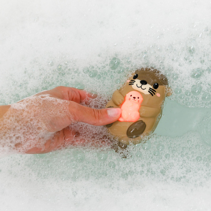 Infantino Right Temperature Light Up Otter Θερμόμετρο Μπάνιου με Φωτισμό
