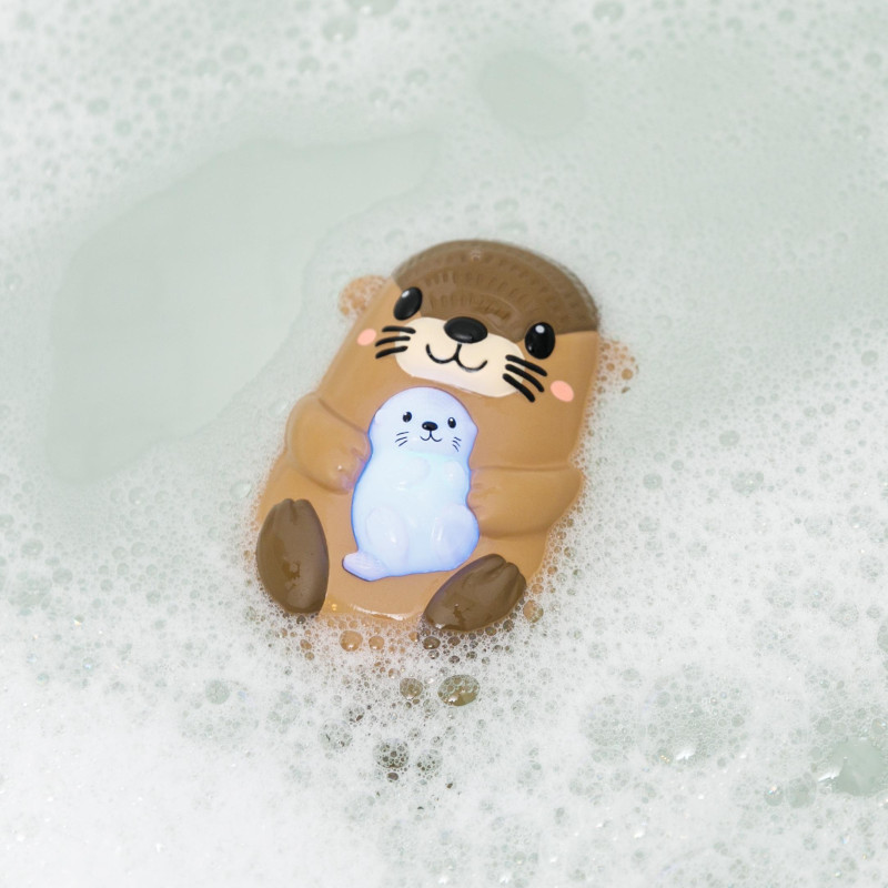 Infantino Right Temperature Light Up Otter Θερμόμετρο Μπάνιου με Φωτισμό