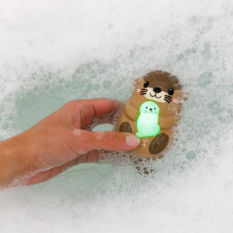 Infantino Right Temperature Light Up Otter Θερμόμετρο Μπάνιου με Φωτισμό