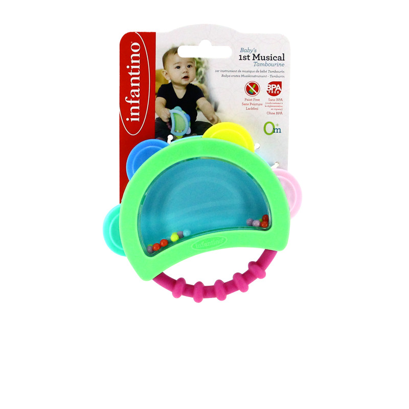 Infantino Baby’s 1st Musical Tambourine Μουσικό Ντέφι