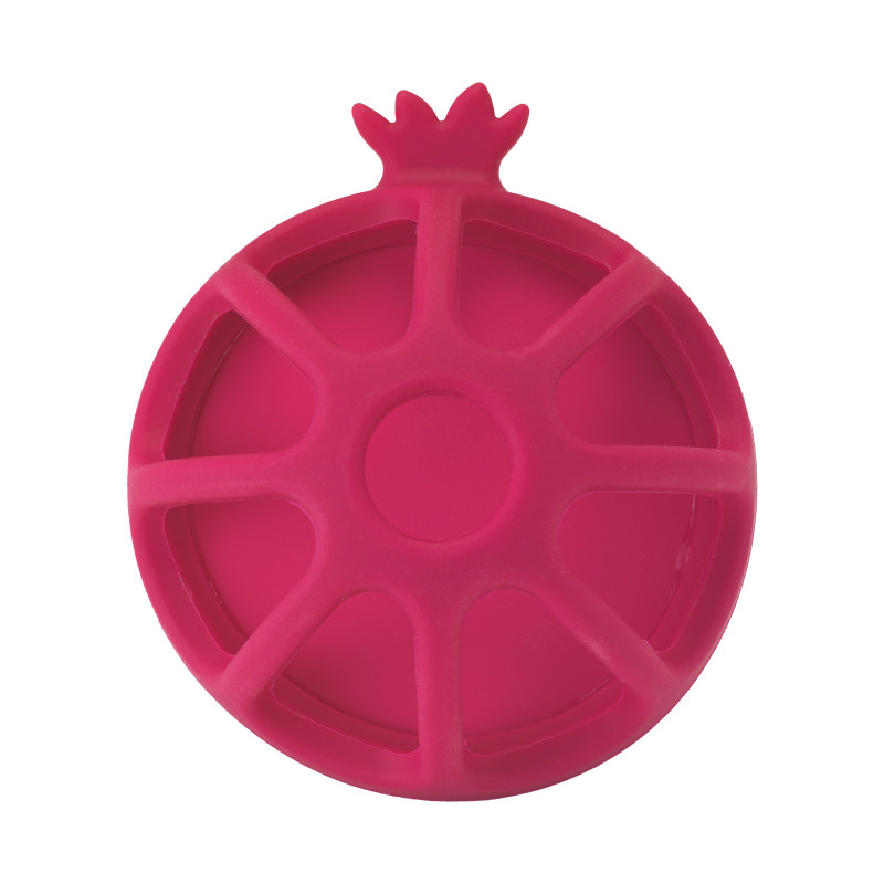 Infantino Soothing Silicone Teether Pomegranate Μασητικό Οδοντοφυΐας Ρόδι