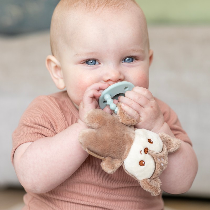 Infantino Snuggle & Soothe PaciPal Πανάκι Παρηγοριάς με Πιπίλα