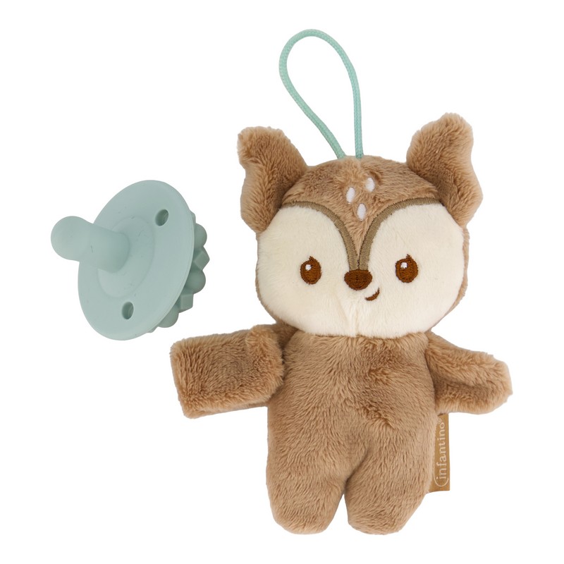 Infantino Snuggle & Soothe PaciPal Πανάκι Παρηγοριάς με Πιπίλα