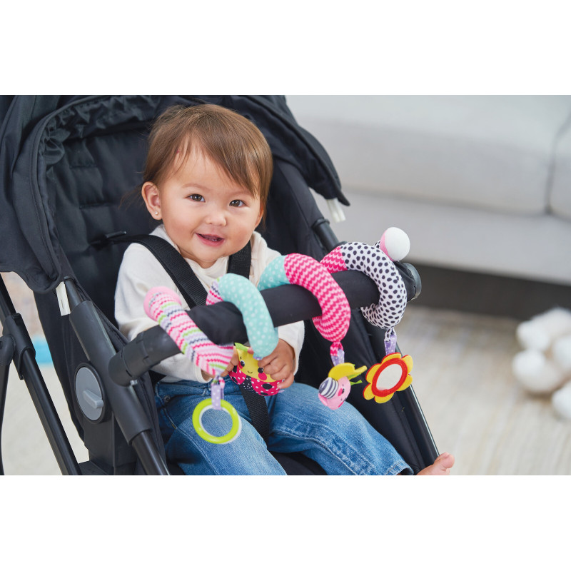 Infantino Spiral Activity Toy Pink Παιχνίδι Δραστηριοτήτων Σπιράλ