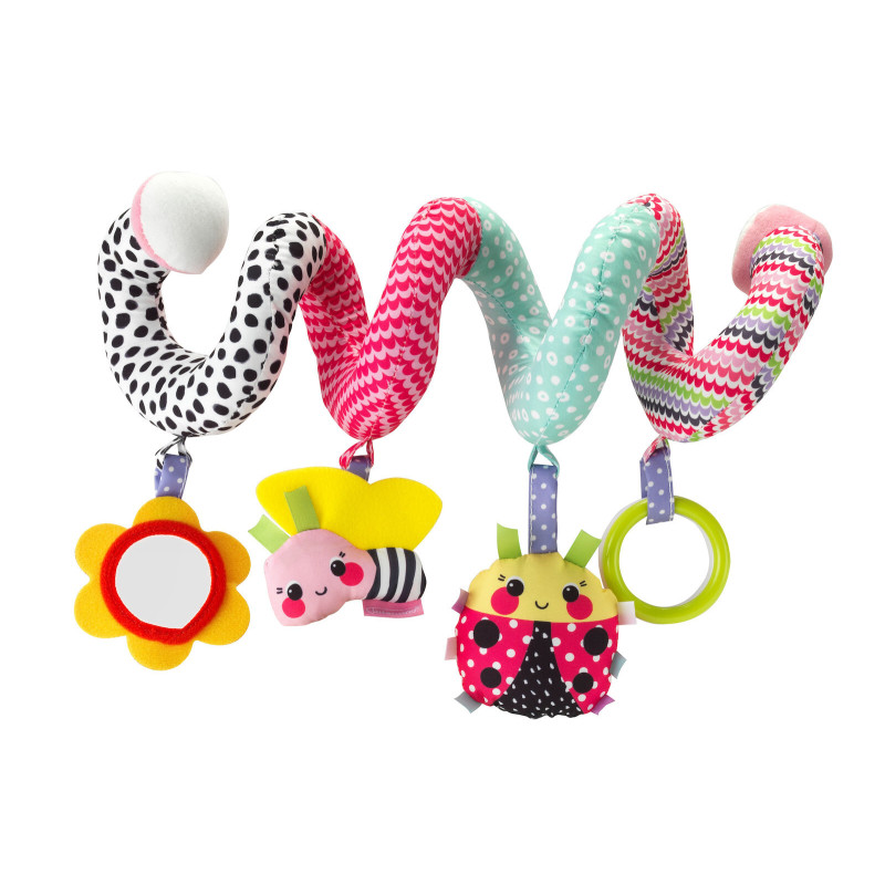 Infantino Spiral Activity Toy Pink Παιχνίδι Δραστηριοτήτων Σπιράλ