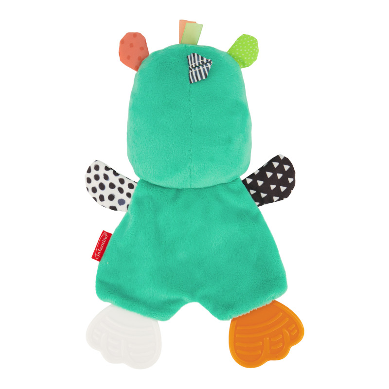 Infantino Cuddly Teether Hippo Μασητικό Οδοντοφυΐας Ιπποπόταμος