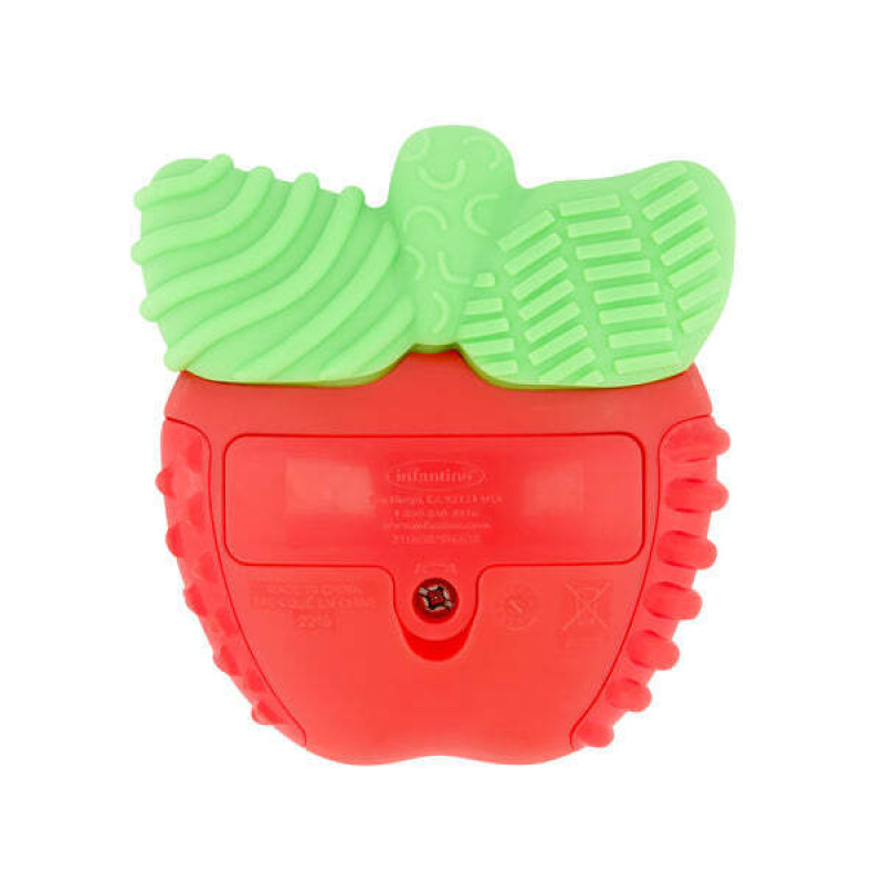 Infantino Lil Nibbles Vibrating Teether Apple Δονούμενο Μασητικό Μήλο