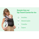 Infantino Zip Travel Carrier Μάρσιπος 2 Θέσεων με Ενσωματωμένη Θήκη