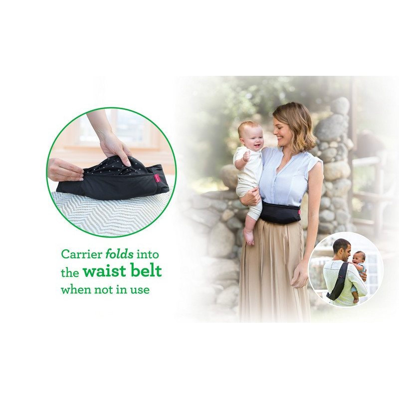 Infantino Zip Travel Carrier Μάρσιπος 2 Θέσεων με Ενσωματωμένη Θήκη