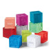 Infantino Squeeze & Stack Block Set Μαλακοί Κύβοι 10τμχ