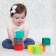 Infantino Squeeze & Stack Block Set Μαλακοί Κύβοι 10τμχ