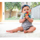 Infantino Rattle & Teether Bendy Tubes Κουδουνίστρα & Μασητικό