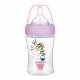 Canpol Babies Πλαστικό Μπιμπερό κατά των Κολικών Haberman Owl Pink 260ml