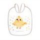 Canpol Babies Αδιάβροχες Βαμβακερές Σαλιάρες Bunny & Company Σετ 3 τμχ