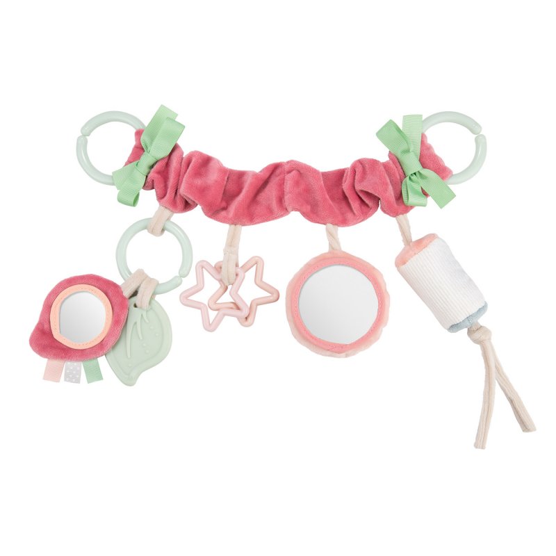 Canpol Babies Κρεμαστό Παιχνίδι για Καρότσι Pastel Friends Ροζ