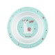 Canpol babies Μπολ μελαμίνης με βεντούζα 270 ml Exotic Animals turquoise