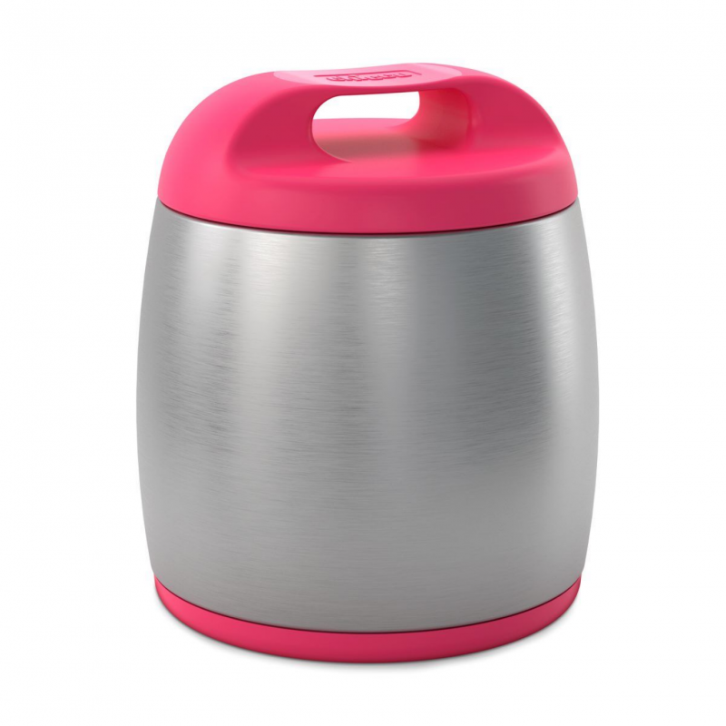 Chicco Θερμός Inox Φαγητού 350ml Ροζ