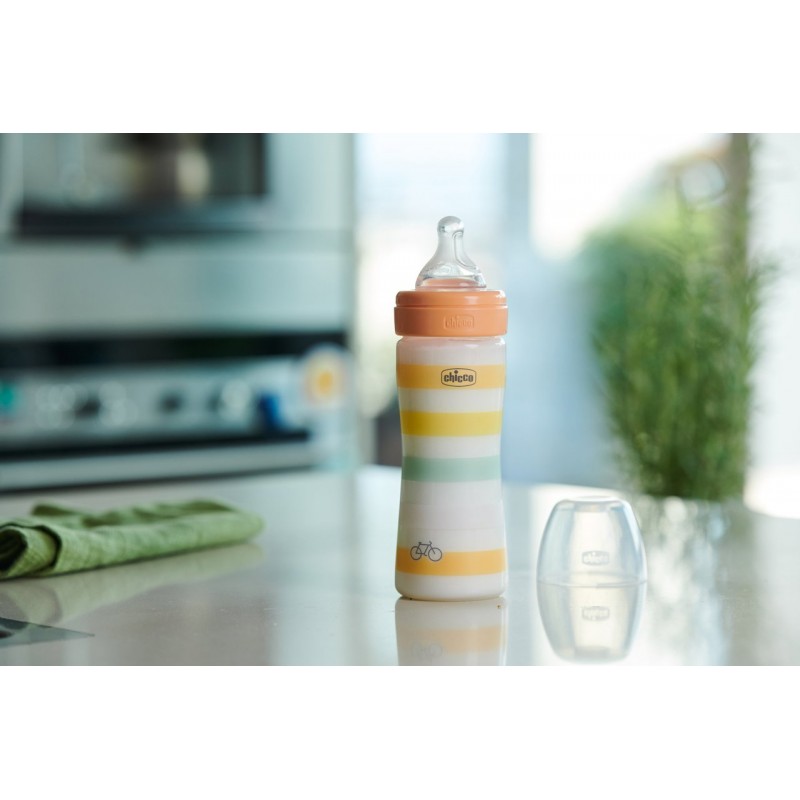 CHICCO ΜΠΙΜΠΕΡΟ ΠΛΑΣΤΙΚΟ UNISEX WELL BEING  250ML ΘΣ ΜΡ