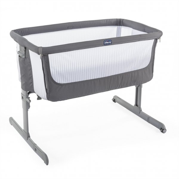 Chicco βρεφικό λίκνο next to me Air 40 Dark Grey