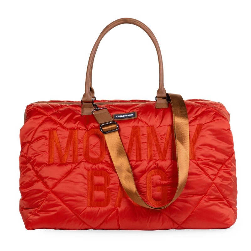 Childhome Τσάντα αλλαγής Mommy Bag Puffered Red