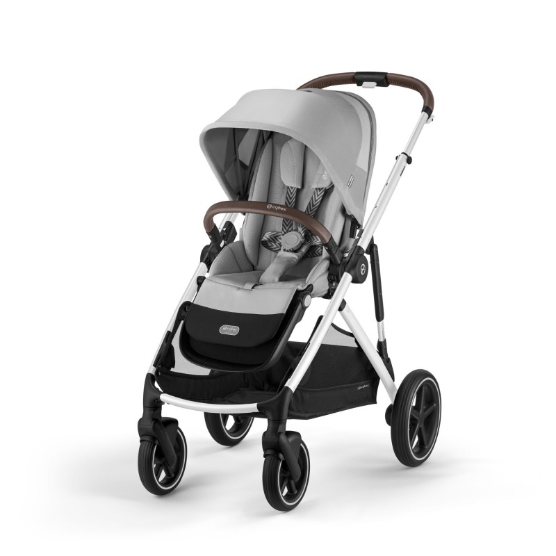 Cybex Gazelle S SLV Lava Grey Βρεφικό Καρότσι για δίδυμα 