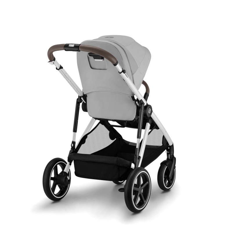 Cybex Gazelle S SLV Lava Grey Βρεφικό Καρότσι για δίδυμα 