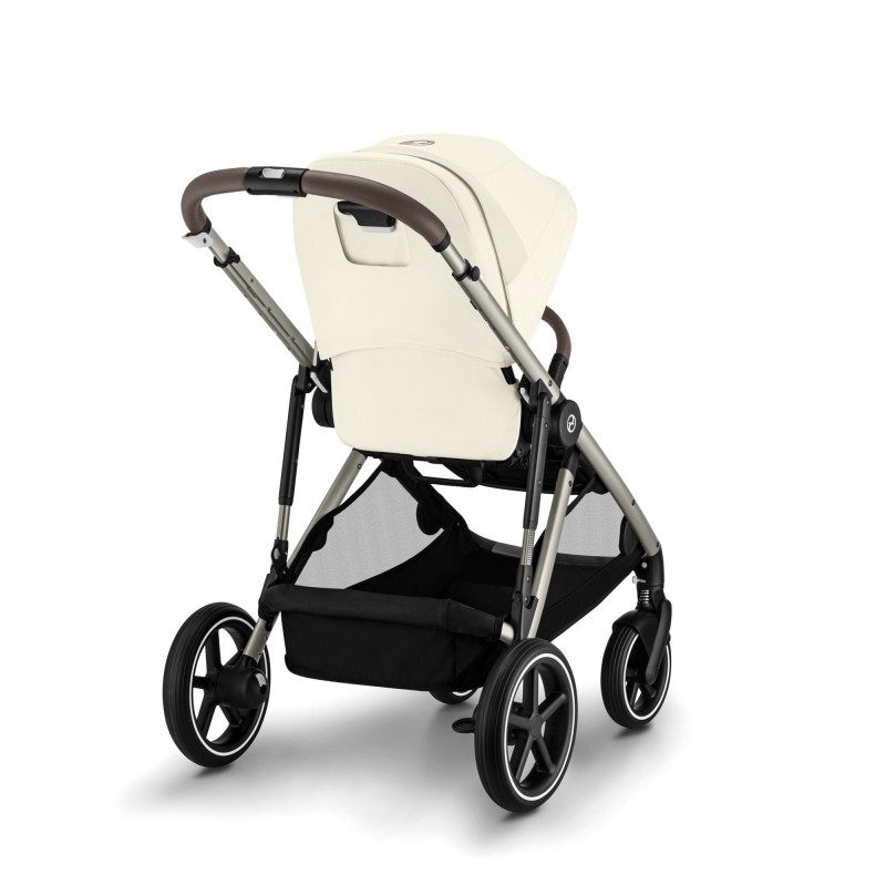 Cybex Gazelle S TPE Seashell Beige Βρεφικό Καρότσι για δίδυμα