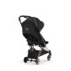 Cybex Coya Ελαφρύ Βρεφικό Καρότσι Sepia Black | black Με Σκελετό Rosegold | rosegold