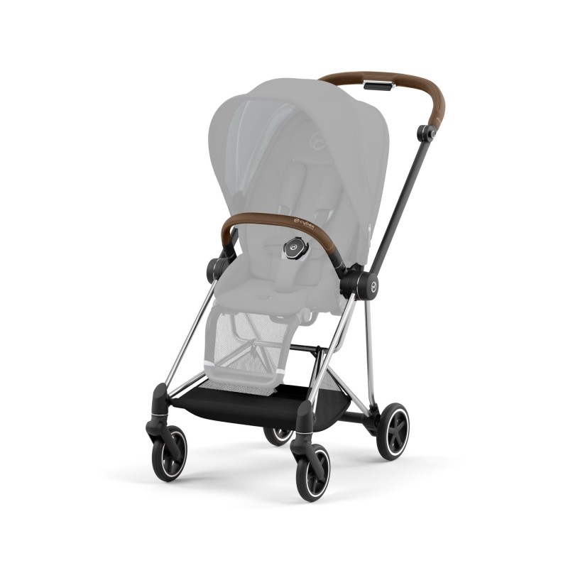 Cybex Mios Πλαίσιο Με Σκληρό Κομμάτι Θέσης Chrome Brown | chrome