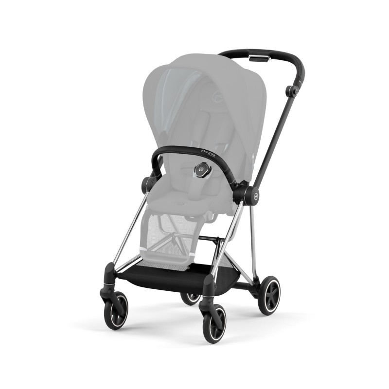 Cybex Mios Πλαίσιο Με Σκληρό Κομμάτι Θέσης Chrome Black | chrome