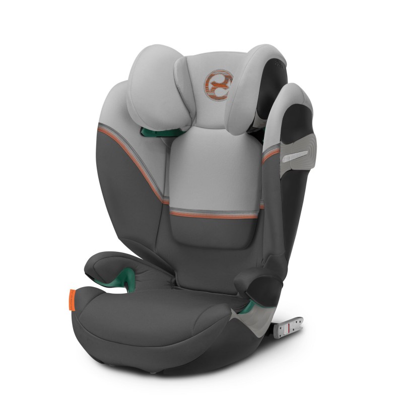 Cybex Παιδικό Κάθισμα Solution S2 I-Fix Lava Grey | mid grey 100cm – 150cm